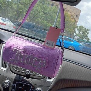 Juicy Couture Purse Violet Tulle